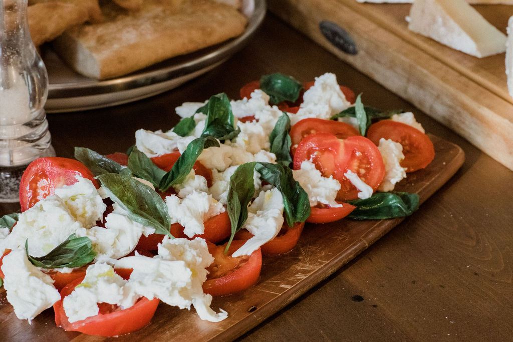 flourish tuscan retreat caprese salad