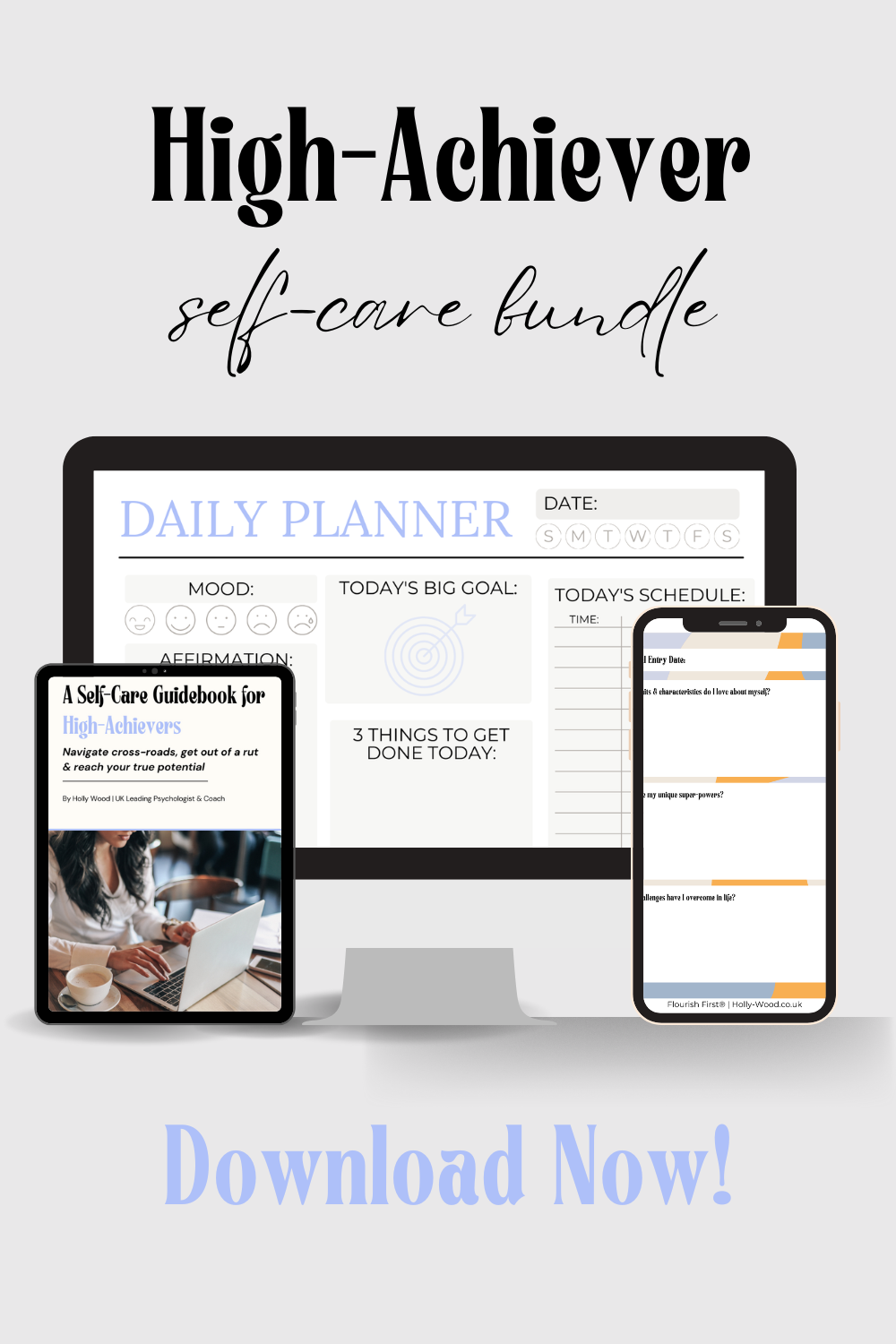 high-achiever self-care bundle high-achiever self care bundle